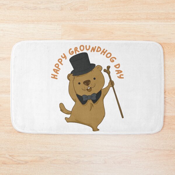 Item preview, Happy Groundhog Day designed and sold by Simo0455.