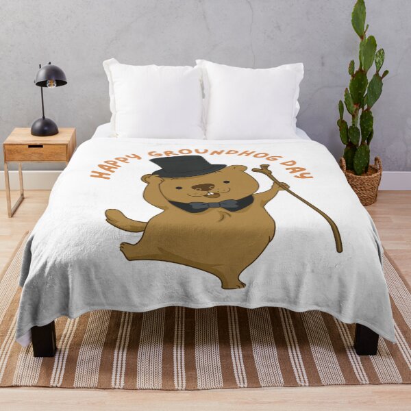 Item preview, Happy Groundhog Day designed and sold by Simo0455.