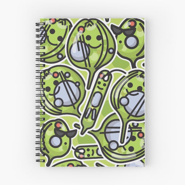 Item preview, Euglenoids blooming, Cute Algae: Phacus and Euglena, Lovely Character Microalgae Cartoon designed and sold by thurakitdew.