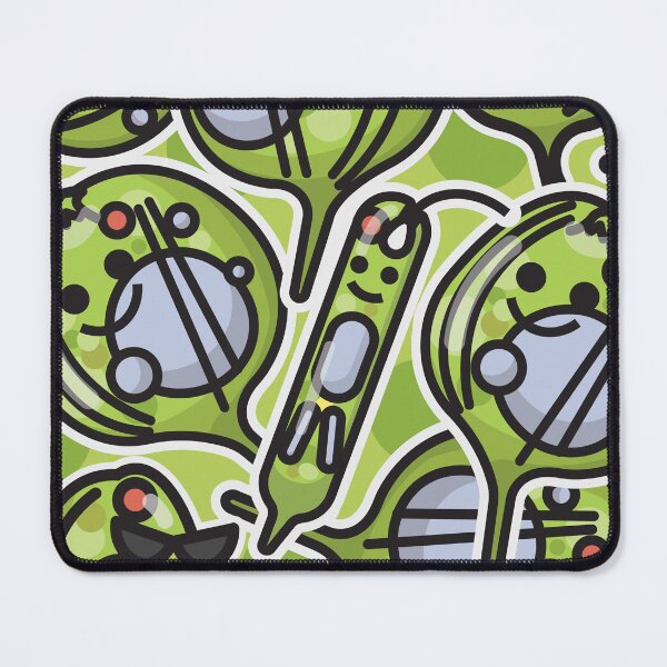 Item preview, Euglenoids blooming, Cute Algae: Phacus and Euglena, Lovely Character Microalgae Cartoon designed and sold by thurakitdew.