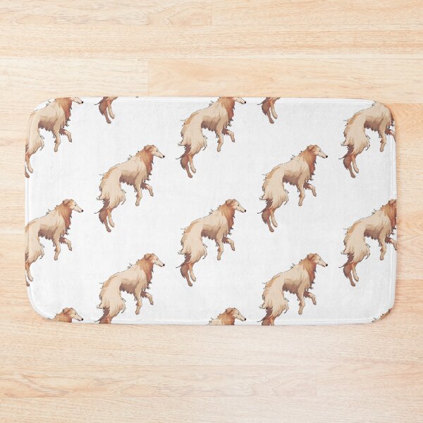 Item preview, Fluffy Borzoi - Pixel art designed and sold by octoboobs.