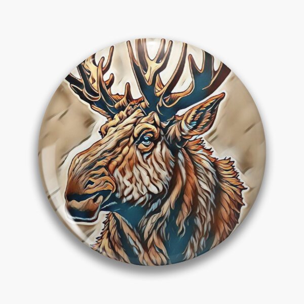 Item preview, Artistic Moose Head designed and sold by TGAL2.