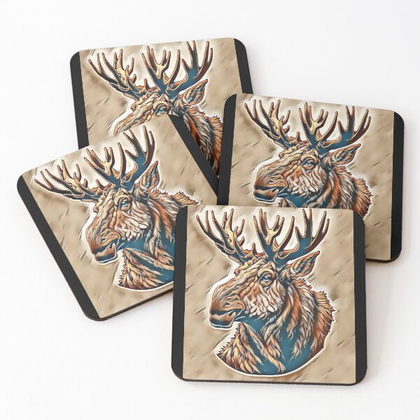 Item preview, Artistic Moose Head designed and sold by TGAL2.