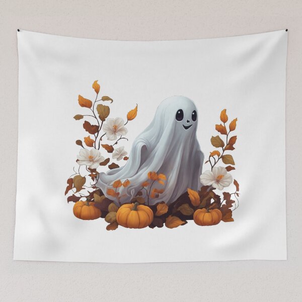 Item preview, Ghostly Greetings: Halloween Haunt Charm designed and sold by Misterpng.