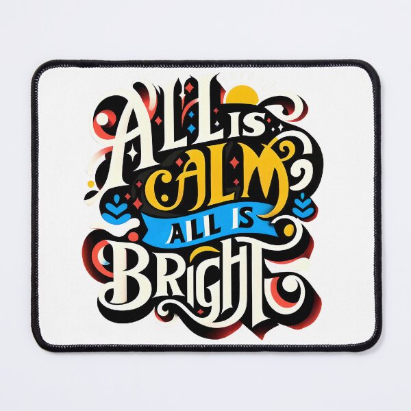 Item preview, All is calm all is bright designed and sold by maxmaj.