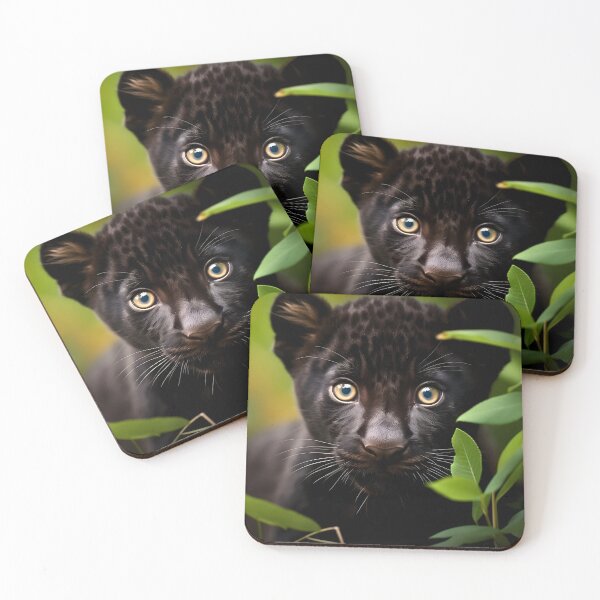 Item preview, Panther animal young cub in the wilderness designed and sold by NBSStore.