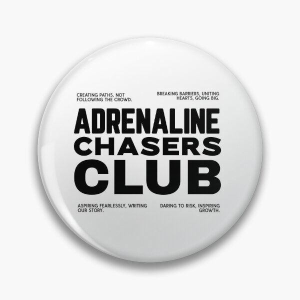 Item preview, Adrenaline Chasers Club light merch designed and sold by ssalujoe.