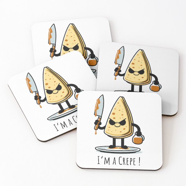Item preview, I'm a Crepe! Are you sure you want to eat me? designed and sold by MushroomHut.