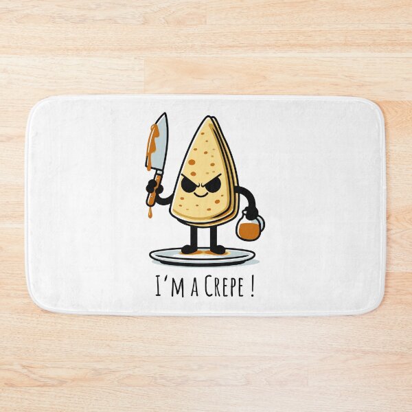 Item preview, I'm a Crepe! Are you sure you want to eat me? designed and sold by MushroomHut.