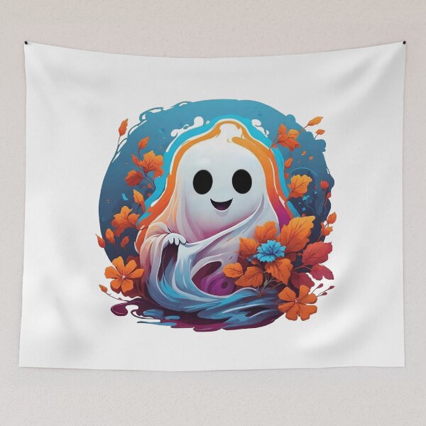 Item preview, Whispering Wraith: Halloween Elegance designed and sold by Misterpng.