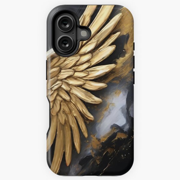 Item preview, Golden Angel Wings and Divine Energy for Spiritual Awakening and Angelic Protection designed and sold by GlowtalkDesign.