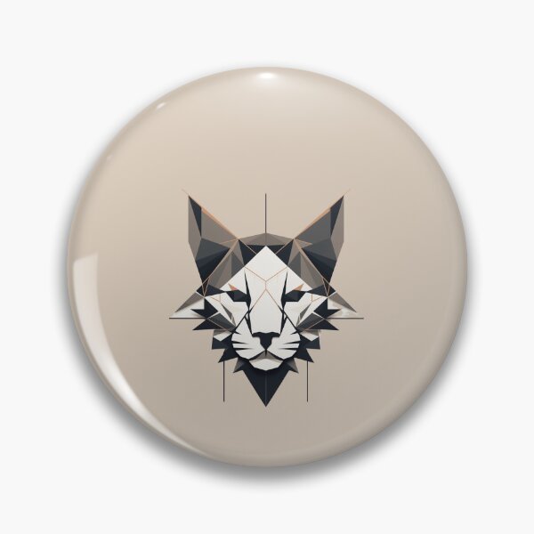 Item preview, Geometric cat designed and sold by ME-World.