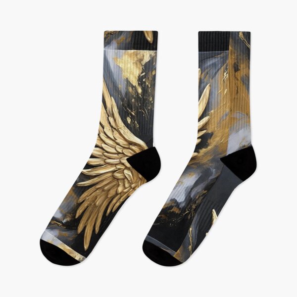 Item preview, Golden Angel Wings and Divine Energy for Spiritual Awakening and Angelic Protection designed and sold by GlowtalkDesign.