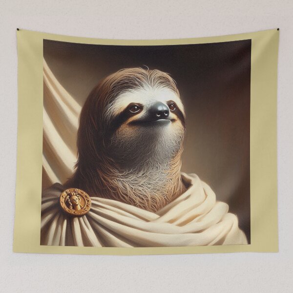 Item preview, Sloth in Ancient Rome designed and sold by CrankyOldDude.