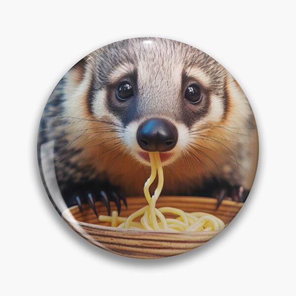 Item preview, Whimsical Noodle Eating Coatimundi designed and sold by Daniel Dudgeon.