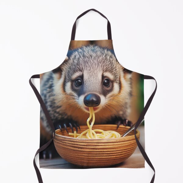 Item preview, Whimsical Noodle Eating Coatimundi designed and sold by Daniel Dudgeon.