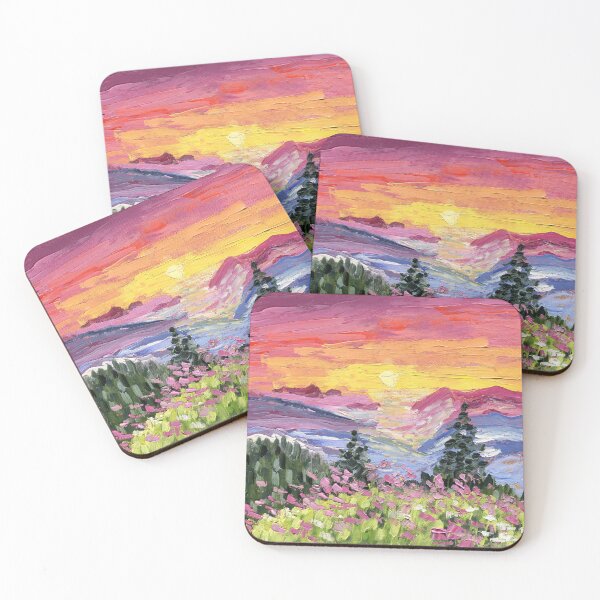 Item preview, Sunset oil painting. designed and sold by tapilipa.