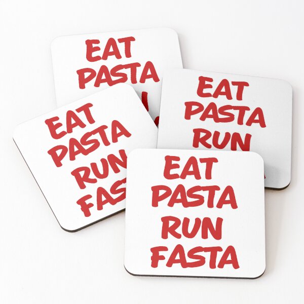 Item preview, Eat Pasta Run Fasta designed and sold by TheHellSong.