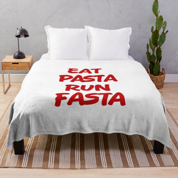 Item preview, Eat Pasta Run Fasta designed and sold by TheHellSong.