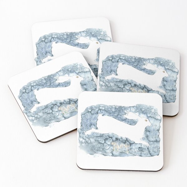 Item preview, Hare in frost designed and sold by GiselleSellier.