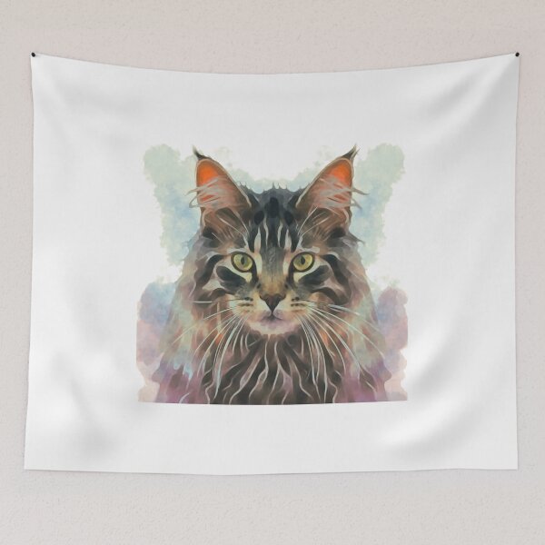 Item preview, Majestic Maine Coon designed and sold by FreshArtFusion.