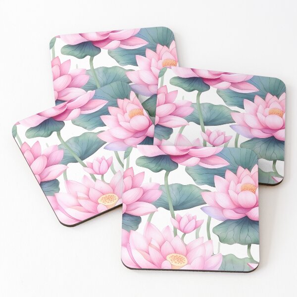 Item preview, Pink Lotus Water Colour designed and sold by MuteluArtwork.