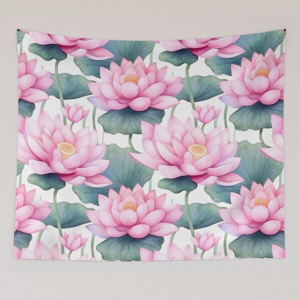 Item preview, Pink Lotus Water Colour designed and sold by MuteluArtwork.