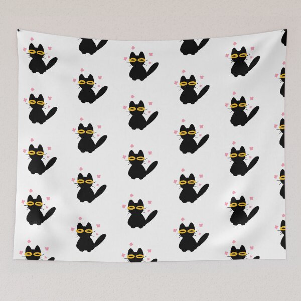 Item preview, Black Cat Flower particle designed and sold by CatnistM.