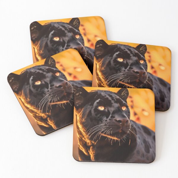 Item preview, Panther predator cat animal in the savanna wilderness designed and sold by NBSStore.