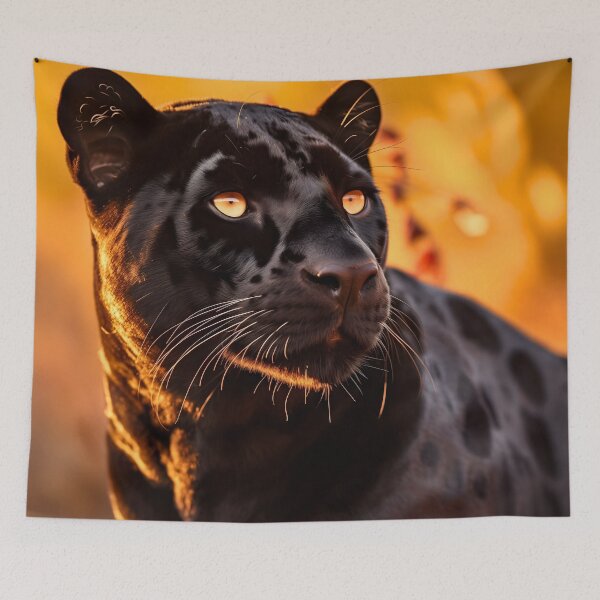 Item preview, Panther predator cat animal in the savanna wilderness designed and sold by NBSStore.