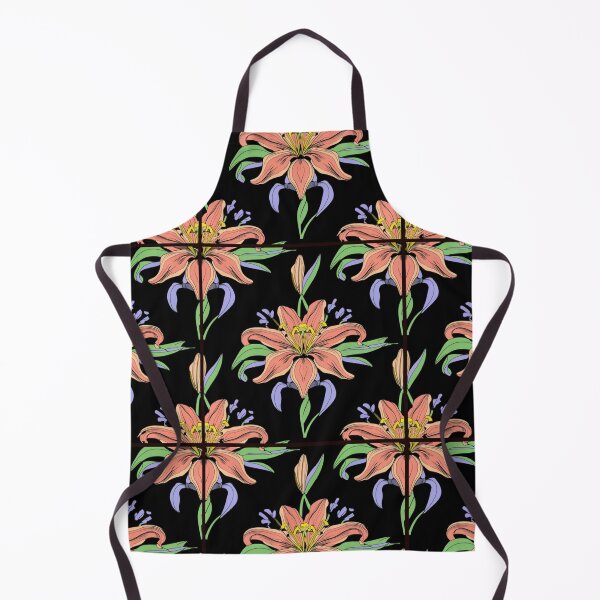 Item preview, Floral Elegance: Lily Tiled Artistry designed and sold by GENZ-CREATIVES.
