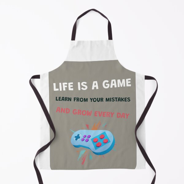 Item preview, PLAYER,GAME,GAME,LIFE IS A GAME,LEARN FROM YOUR MISTAKES AND GROW EVERY DAY designed and sold by Luckybliss-RE.