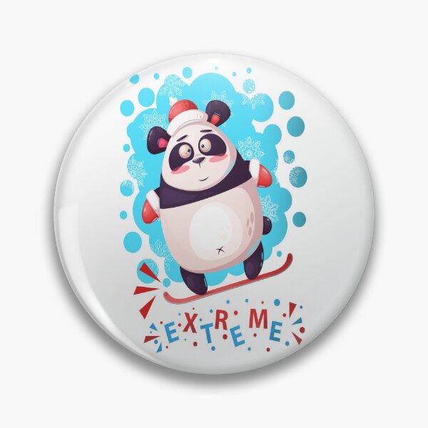 Item preview, funny cute cartoon panda bear extreme  designed and sold by dimaxstore.