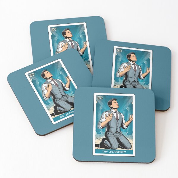 Item preview, the judgement - house of anubis tarot card designed and sold by sadieillust.