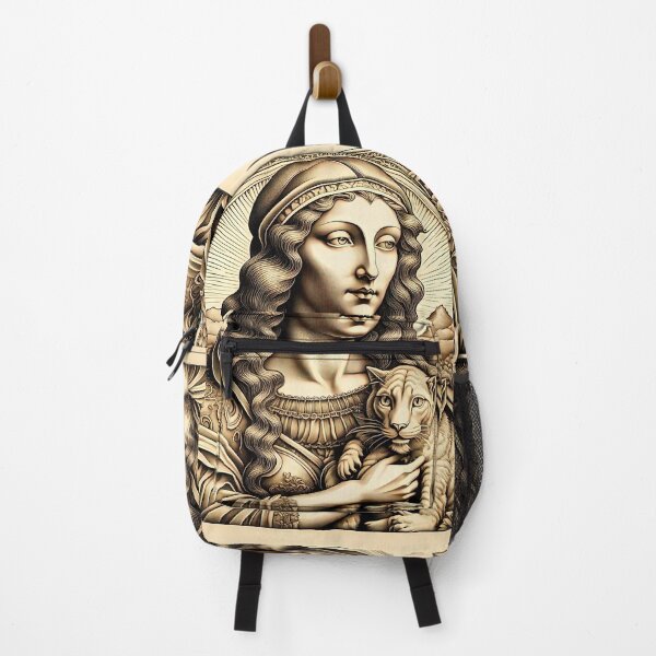 Item preview, A Woman With A Tiger Cub designed and sold by LanaGustavsson.