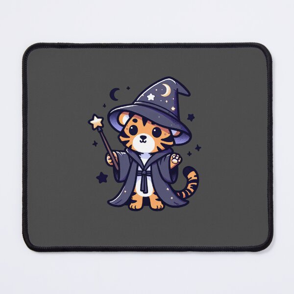 Item preview, tiger wizard, tiger cute 3d , cute cartoon tiger, tiger sticker, tiger baby, animal stickers designed and sold by Netroder.