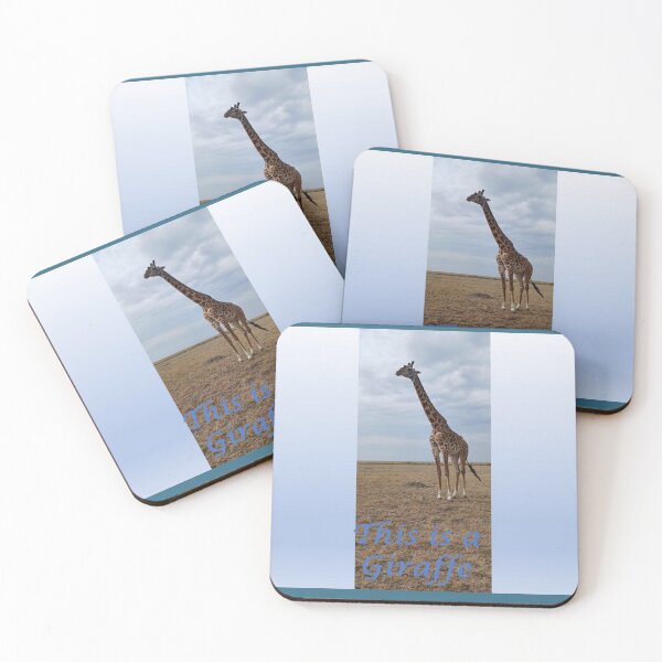 Item preview, Well Mannered Giraffe in the Wild designed and sold by annenambiro.