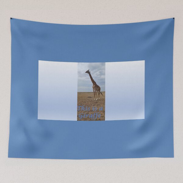 Item preview, Well Mannered Giraffe in the Wild designed and sold by annenambiro.