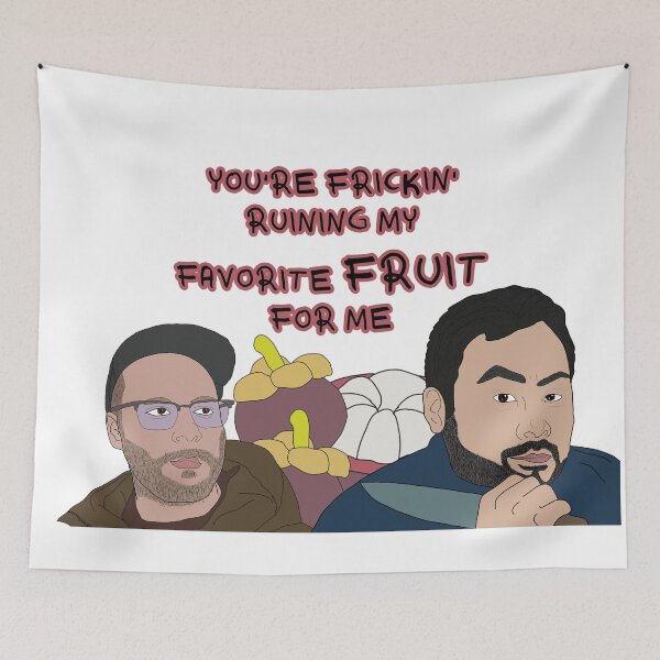 Item preview, Seth Rogen & David Chang Mangosteen designed and sold by CoffeeDivaJo.