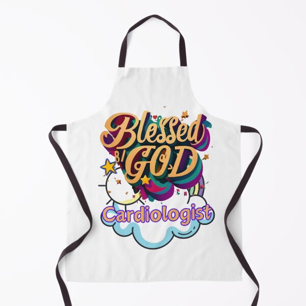 Item preview, BLESSED BY GOD CARDIOLOGIST designed and sold by carlos crane.