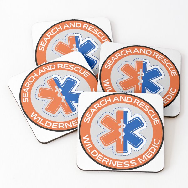 Item preview, Search and Rescue - Wilderness Medic - Star of life designed and sold by TheContactor.