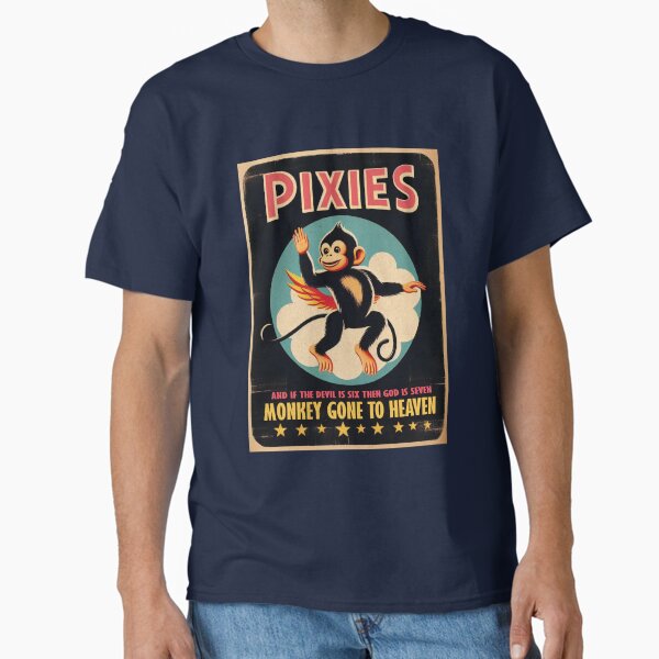 Item preview, Pixies Monkey Gone to Heaven designed and sold by Wanderdreaming.