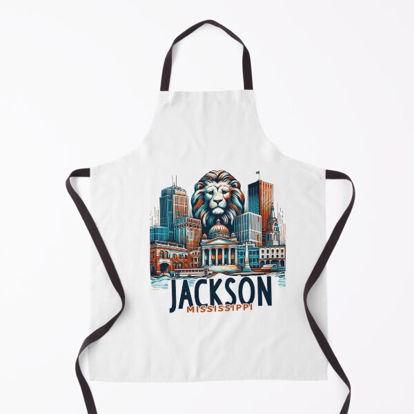 Item preview, Jackson Mississippi Watercolor Illustration designed and sold by PaintMeWorld.