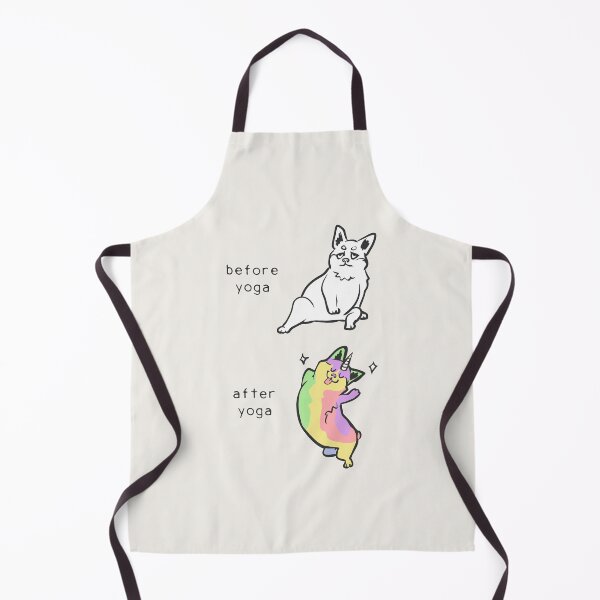 Item preview, Corgi Before After Yoga designed and sold by Huebucket.