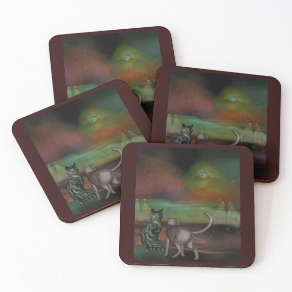 Item preview, Two Observant Cats designed and sold by Patricia Brown.