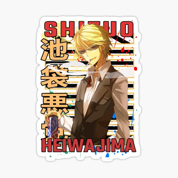 Item preview, Shizuo Heiwajima Durarara Conception d'anime urbain designed and sold by Wafusaurus.