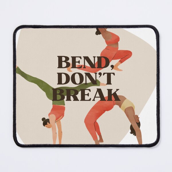 Item preview, Yoga | We bend so we don't break designed and sold by SaltandSoot.
