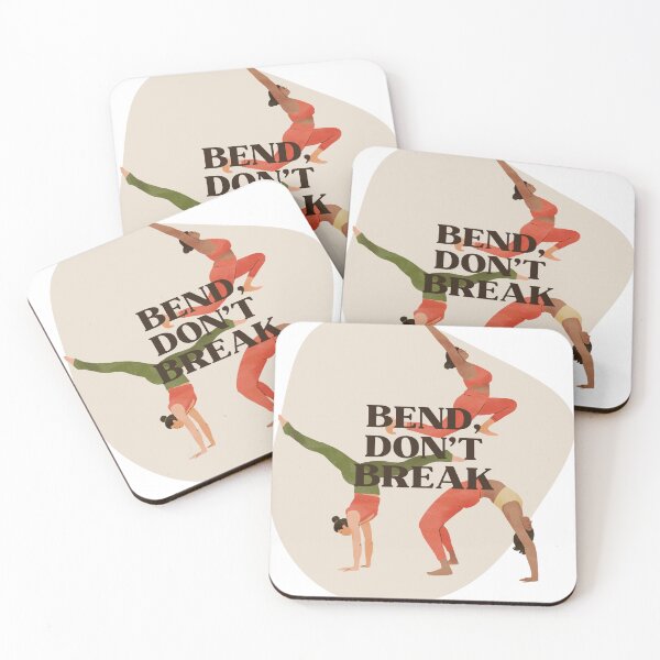 Item preview, Yoga | We bend so we don't break designed and sold by SaltandSoot.