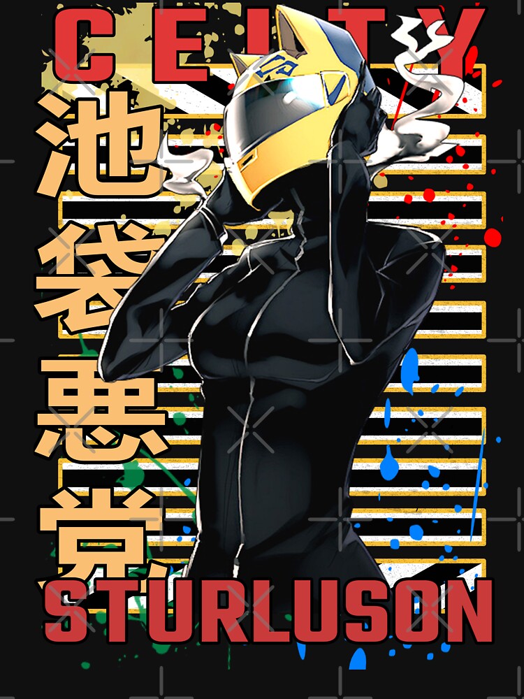 Aperçu 7 sur 7. T-shirt classique avec l'œuvre Celty Sturluson Durarara Conception d'anime urbain créée et vendue par Wafusaurus.