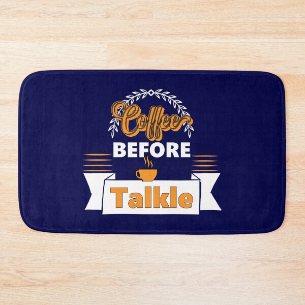 Item preview, Coffee before talkle, I love coffee designed and sold by Cerulean-Shop.